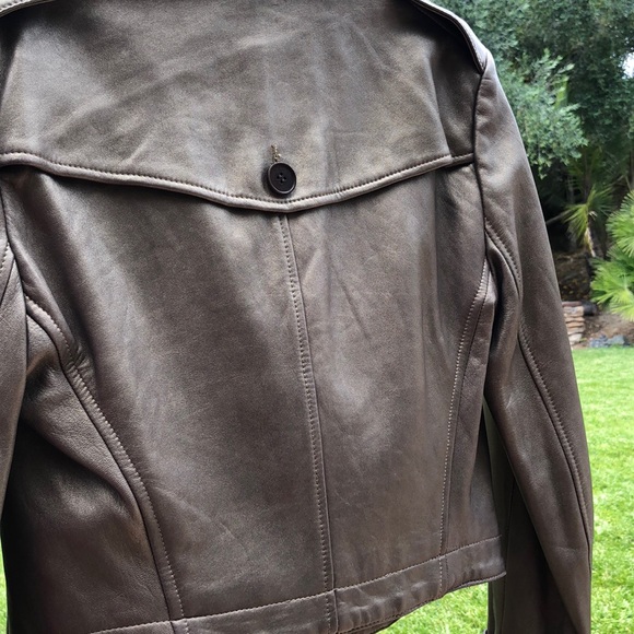 Theory Leather Jacket - Picture 8 of 9